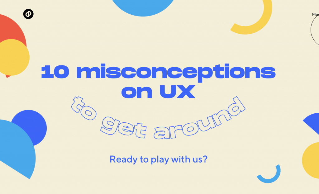 capture d'écran du site : 10 misconceptions on UX