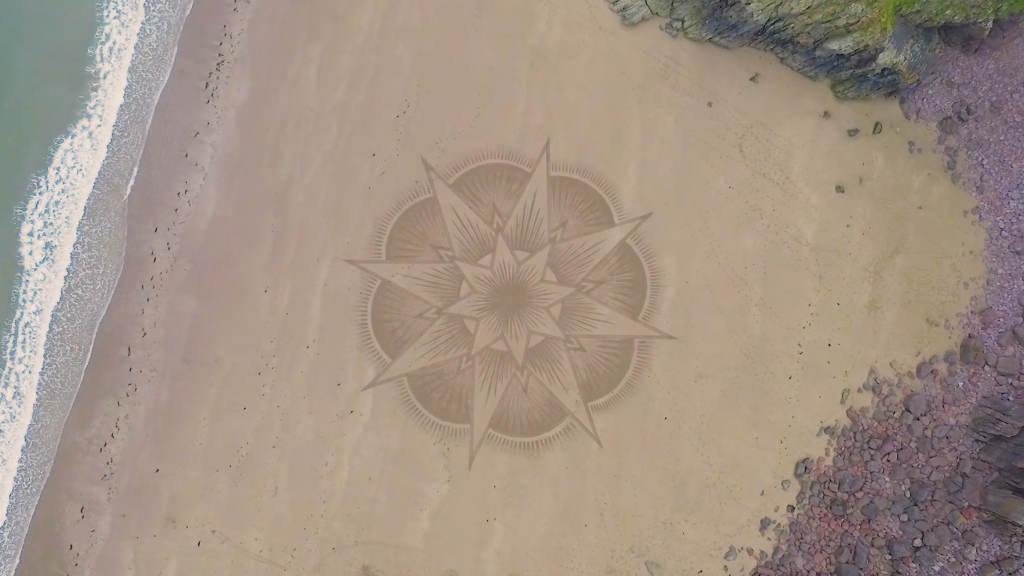 Vue aérienne d'une autre œuvre de Jon Foreman